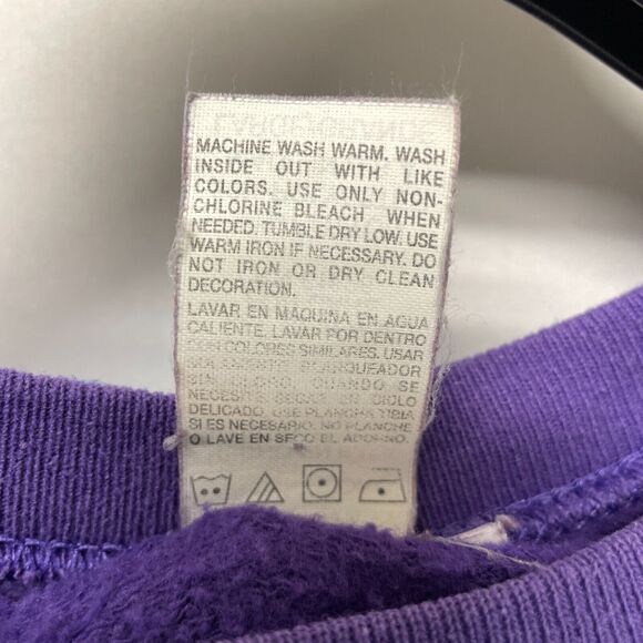 Vintage Brazos Adult Bald Eagle Crewneck Sweatshirt Size Large 80s 90s M235 -29 - Picture 8 of 13